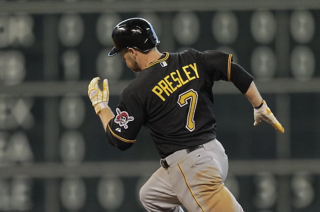 Pirates Recall Outfielder Presley