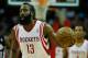 HOUSTON, TX - APRIL 14: James Harden #13 of the Houston Rockets brings the ball up the court during the game against the Sacramento Kings at the Toyota Center on April 14, 2013 in Houston, Texas. NOTE TO USER: User expressly acknowledges and agrees that, by downloading and or using this photograph, User is consenting to the terms and conditions of the Getty Images License Agreement. (Photo by Scott Halleran/Getty Images)
