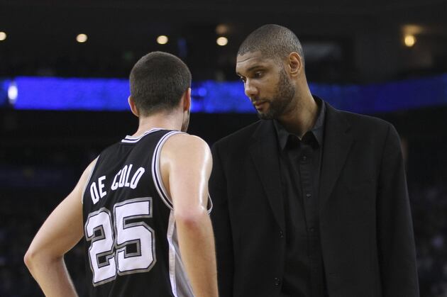 Spurs' First-Round Foe Still Up in Air