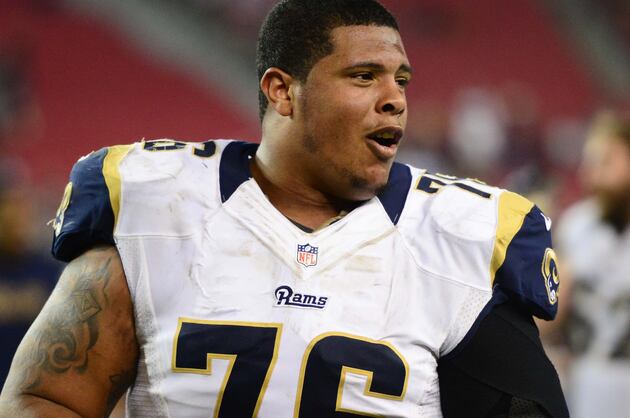 Saffold Attends Start of Rams Offseason Program
