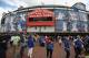 CHICAGO, IL - APRIL 08: General view of fans take pictures outside the main entrance to Wrigley Field before the Opening Day game between the Chicago Cubs and the Milwaukee Brewers on April 8, 2013 in Chicago, Illinois. (Photo by Jonathan Daniel/Getty Images)