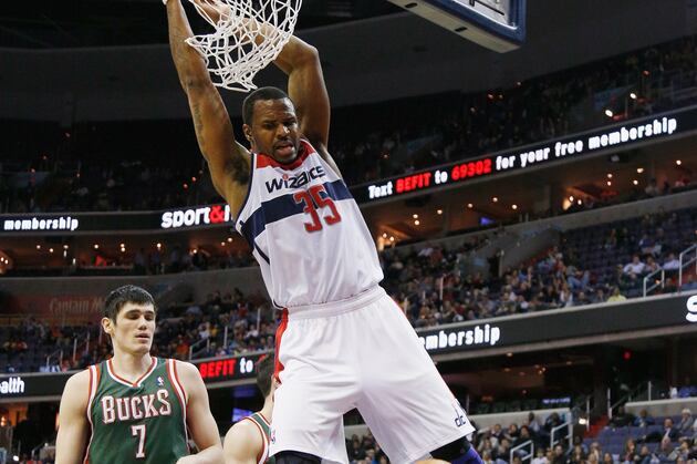 Wizards' Trevor Booker Thrilled to Get Another Shot
