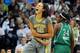 DENVER, CO - APRIL 03: Brittney Griner #42 of the Baylor Bears celebrates late in the second half against the Notre Dame Fighting Irish during the National Final game of the 2012 NCAA Division I Women's Basketball Championship at Pepsi Center on April 3, 2012 in Denver, Colorado. (Photo by Justin Edmonds/Getty Images)