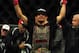 May 19, 2012; San Jose, CA, USA; Gilbert Melendez defeats Josh Thomson (not pictured) at the Strikeforce World Grand Prix at HP Pavilion. Mandatory Credit: Kyle Terada-USA TODAY Sports