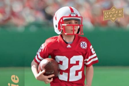 Seven-Year-Old Nebraska Running Back Sensation Gets a Trading Card
