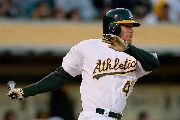 A's Place Brandon Moss on Paternity Leave