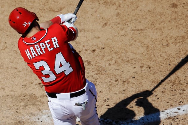 Harper Getting Day off Tonight vs. Marlins