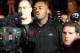 Dec 10, 2011; Toronto, ON, Canada; UFC fighter Jon Jones before his fight against fighter Lyoto Machida (not pictured) before a light heavyweight bout at UFC 140 at the Air Canada Centre. Mandatory Credit: Tom Szczerbowski-USA TODAY Sports