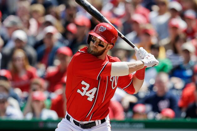 Harper Getting Day off Tuesday vs. Marlins