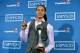 LOS ANGELES, CA - JULY 11: College basketball player Brittney Griner poses with the Best Female Athlete Award in the press room during the 2012 ESPY Awards at Nokia Theatre L.A. Live on July 11, 2012 in Los Angeles, California. (Photo by Frazer Harrison/Getty Images)