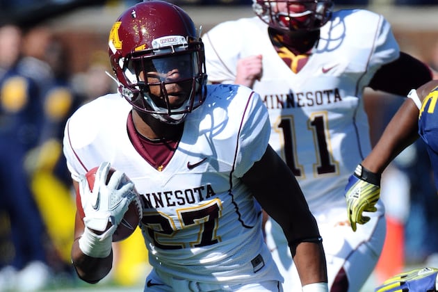 Cobb Looking for Role in Gophers' Backfield