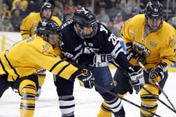 Ducks Sign Former Yale Center Antoine Laganiere to 2-Year Entry Level Deal