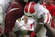 COLUMBIA, SC - SEPTEMBER 11: Tailback Marcus Lattimore #21 of the South Carolina Gamecocks is tackled by safety Jakar Hamilton #23 of the Georgia Bulldogs during the game at Williams-Brice Stadium on September 11, 2010 in Columbia, South Carolina. The Gamecocks beat the Bulldogs 17-6. (Photo by Mike Zarrilli/Getty Images)