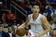 HOUSTON, TX - APRIL 14: Jeremy Lin #7 of the Houston Rockets drives with the ball during the game against the Sacramento Kings at the Toyota Center on April 14, 2013 in Houston, Texas. NOTE TO USER: User expressly acknowledges and agrees that, by downloading and or using this photograph, User is consenting to the terms and conditions of the Getty Images License Agreement. (Photo by Scott Halleran/Getty Images)