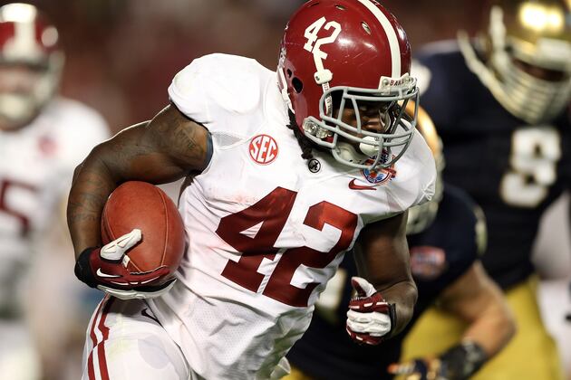 Alabama's Lacy visits Rams
