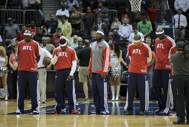 All the Atlanta Hawks Wore Headbands on Tuesday