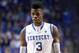 LEXINGTON, KY - FEBRUARY 05: Nerlens Noel #3 of the Kentucky Wildcats walks down the court during the game against the South Carolina Gamecocks at Rupp Arena on February 5, 2013 in Lexington, Kentucky. (Photo by Andy Lyons/Getty Images)