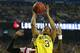 ATLANTA, GA - APRIL 08: Trey Burke #3 of the Michigan Wolverines drives for a shot attempt in the first half against the Louisville Cardinals during the 2013 NCAA Men's Final Four Championship at the Georgia Dome on April 8, 2013 in Atlanta, Georgia. (Photo by Streeter Lecka/Getty Images)