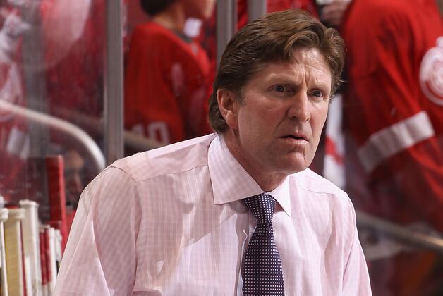 Red Wings Tweak Lineup, Hope for Better Result at Calgary