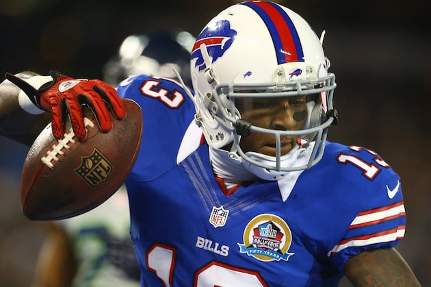 Bills WR Johnson Held out with Mild Back Strain