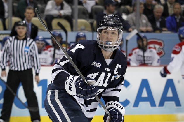 Oilers Sign Frozen Four MVP Miller