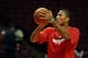 CHICAGO, IL - FEBRUARY 28: Derrick Rose #1 of the Chicago Bulls shoots while working out before the Bulls take on the Phildelphia 76ers at the United Center on February 28, 2013 in Chicago, Illinois. NOTE TO USER: User expressly acknowledges and agrees that, by downloading and or using this photograph, User is consenting to the terms and conditions of the Getty Images License Agreement. (Photo by Jonathan Daniel/Getty Images)