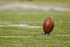 Dec 4, 2011; Minneapolis, MN, USA; A football sits on a tee prior to the game with the Denver Broncos and the Minnesota Vikings at the Metrodome. The Broncos win 35-32. Mandatory Credit: Bruce Kluckhohn-USA TODAY Sports