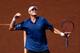 HOUSTON, TX - APRIL 14: John Isner of the USA celebrates his two-set victory over Nicolas Almagro of Spain during their finals match at the US Men's Clay Court Championships at River Oaks Country Club on April 14, 2013 in Houston, Texas. (Photo by Scott Halleran/Getty Images)