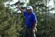 AUGUSTA, GA - APRIL 13: Angel Cabrera of Argentina waves to the crowd on the 18th hole during the third round of the 2013 Masters Tournament at Augusta National Golf Club on April 13, 2013 in Augusta, Georgia. (Photo by Andrew Redington/Getty Images)