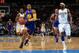 DENVER, CO - OCTOBER 15: Jarrett Jack #2 of the Golden State Warriors drives to the basket past Corey Brewer #13 of the Denver Nuggets during preseason action at the Pepsi Center on October 15, 2012 in Denver, Colorado. NOTE TO USER: User expressly acknowledges and agrees that, by downloading and or using this photograph, User is consenting to the terms and conditions of the Getty Images License Agreement. (Photo by Doug Pensinger/Getty Images)