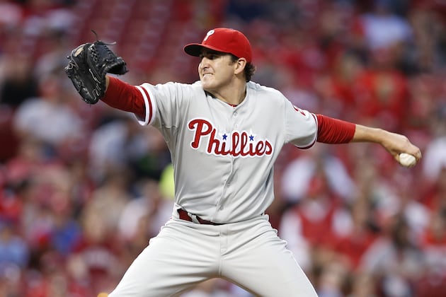 Phillies Place Lannan on DL Due to Quad Strain