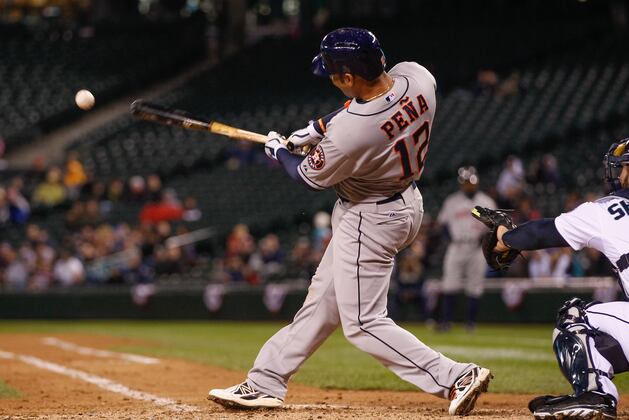 Pena Showing Some Pop