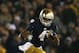 SOUTH BEND, IN - NOVEMBER 17: George Atkinson II #4 of the Notre Dame Fighting Irish runs against the Wake Forest Demon Deacons at Notre Dame Stadium on November 17, 2012 in South Bend, Indiana. Notre Dame defeated Wake Forest 38-0. (Photo by Jonathan Daniel/Getty Images)