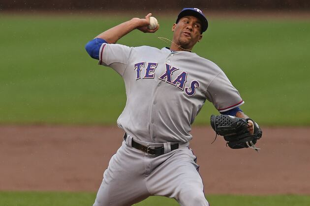 Rangers Fall to Cubs in Rainy Wrigley