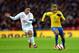 LONDON, ENGLAND - FEBRUARY 06: Neymar of Brazil (L) controls the ball under pressure from Aaron Lennon of England during the International friendly between England and Brazil at Wembley Stadium on February 6, 2013 in London, England. (Photo by Shaun Botterill/Getty Images)
