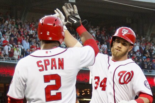 Nationals Starting 9 vs. Mets