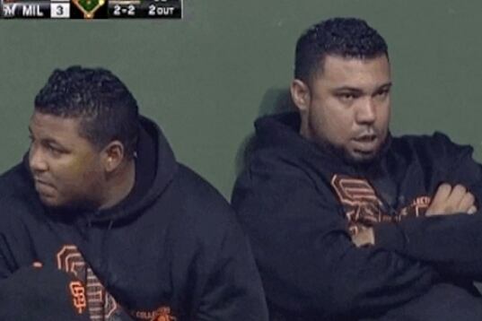 Someone Broke the No-Farting Rule in the San Francisco Giants Bullpen