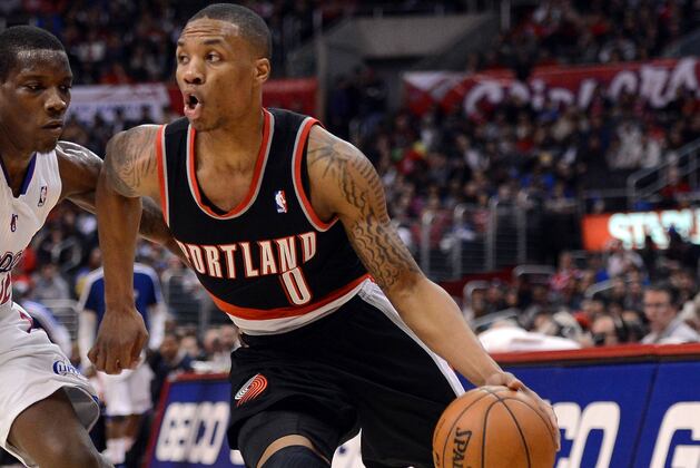 Damian Lillard Sweeps Rookie of the Month Honors