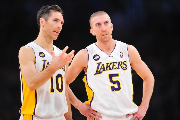 Underdog Lakers May Try Nash with Blake in Backcourt