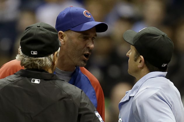Dale Sveum Ejected for Arguing Pitch Call