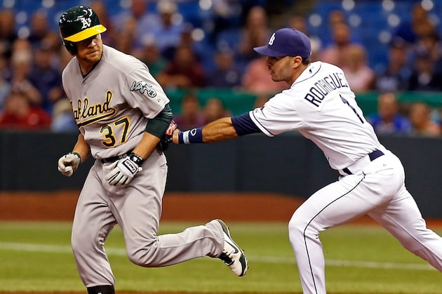Rays 8, Athletics 3