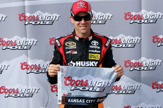 Matt Kenseth Beats Odds, Wins Pole at Kansas Speedway