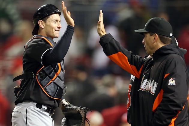 Justin Ruggiano Homer in Ninth Lifts Miami Marlins over Cincinnati Reds
