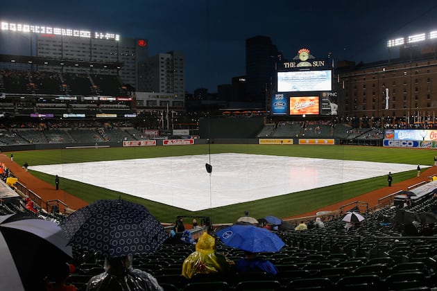 Dodgers/Orioles Postponed