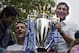 If you see Steven Gerrard with that trophy, he's probably nicked it.