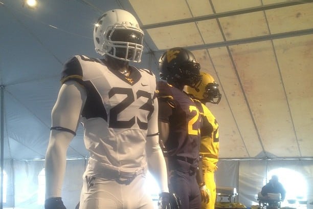 PHOTOS: West Virginia Unveils New Football Uniforms for 2013