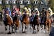 LEXINGTON, KY - APRIL 13: Horses head down the front stretch during the 89th Toyota Blue Grass Stakes at Keenland Race Course on April 13, 2013 in Lexington, Kentucky. (Photo by Matthew Stockman/Getty Images)