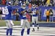 EAST RUTHERFORD, NJ - DECEMBER 09: Victor Cruz #80 of the New York Giants and Hakeem Nicks #88 of the New York Giants celebrate Cruz' touchdown against the New Orleans Saints during their game at MetLife Stadium on December 9, 2012 in East Rutherford, New Jersey. (Photo by Jeff Zelevansky/Getty Images)