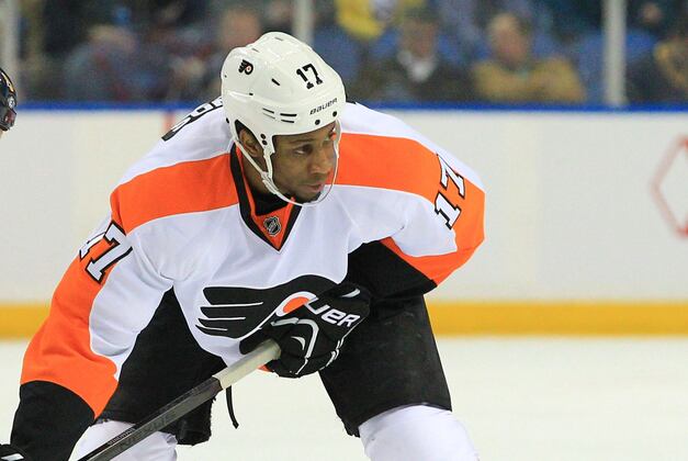Simmonds Nets 1st Career Hat Trick in Flyers' Win