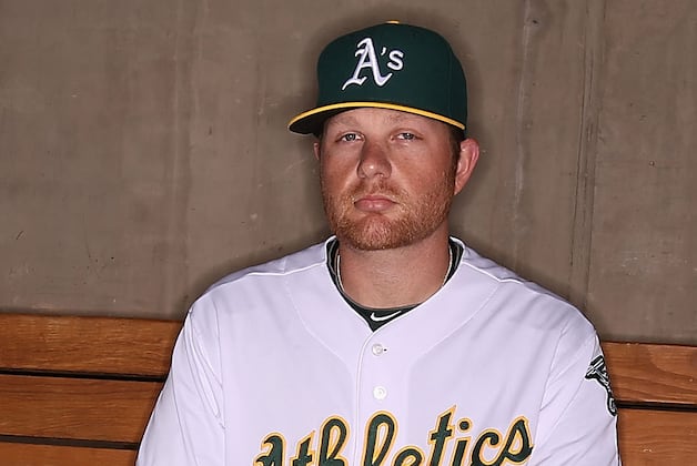 A's Anderson (Ankle) to Be Re-Evaluated Sunday